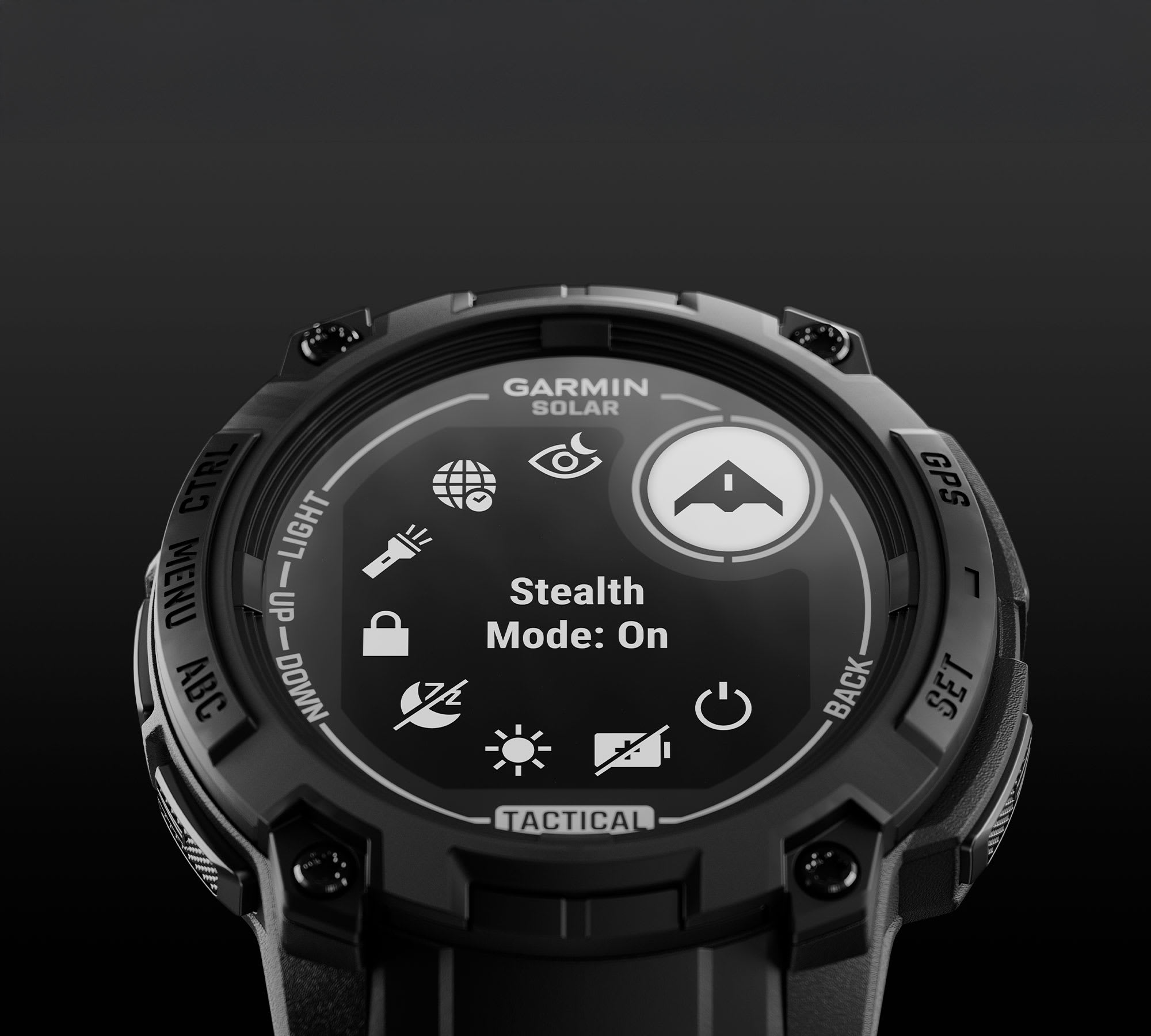 Instinct 3 – 45 mm, Solar, Tactical Edition